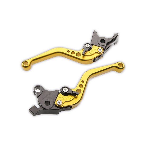 Arlows cnc gold short levers Honda CBR600RR PC40 2007-2011