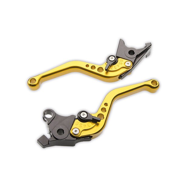 Arlows CNC Lever Gold short Honda CBR600RR PC40 2007 - 2011
