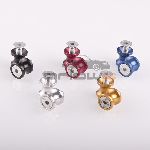 Arlows anodized aluminium stand mount M6