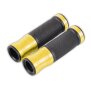 Arlows CNC handlebar grips, Gold / Black, 120 mm – pair
