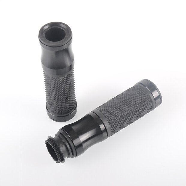 Arlows Universal DELUXE CNC Grips Rubber Grips Color Black