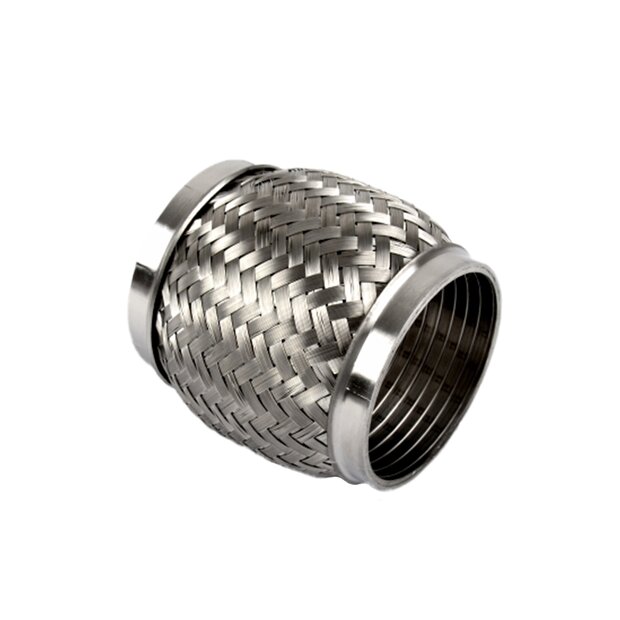 Arlows Edelstahl Flexrohr 2/ 50,8mm Lnge 100mm mit Interlock / V2A