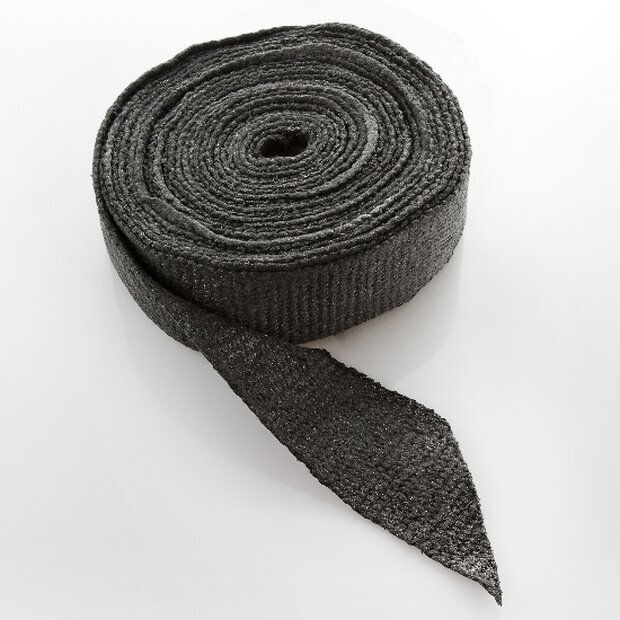 Arlows 10m Keramik Hitzeschutzband Schwarz ( Breite: 75mm )
