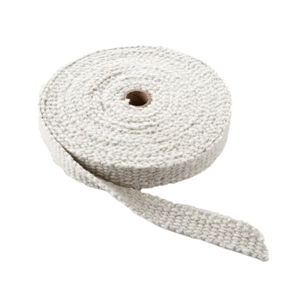 Arlows 10m Keramik Heat Wrap White (Width: 75mm)