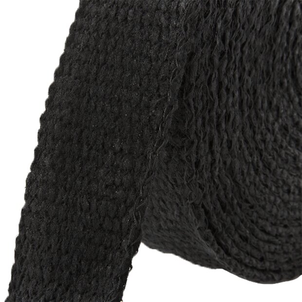 Arlows 10m Keramik Heat Wrap Black (Width: 75mm) + 10 V2A Zip Tie (Length: 300mm)