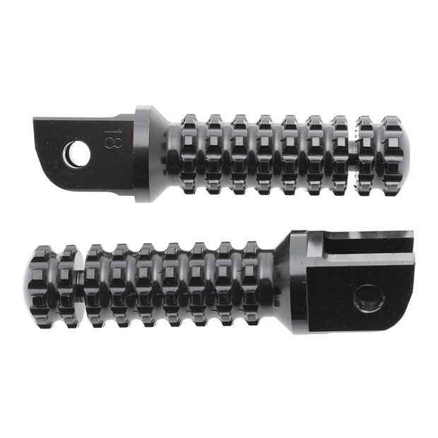 Arlows footrests CNC black front Honda CBR1000RR SC57...