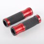 Arlows CNC handlebar grips, Red / Black, 120 mm – pair