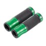 Arlows CNC handlebar grips, Light green / Black, 120 mm – pair