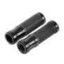 Arlows CNC handlebar grips, Black, 120 mm – pair