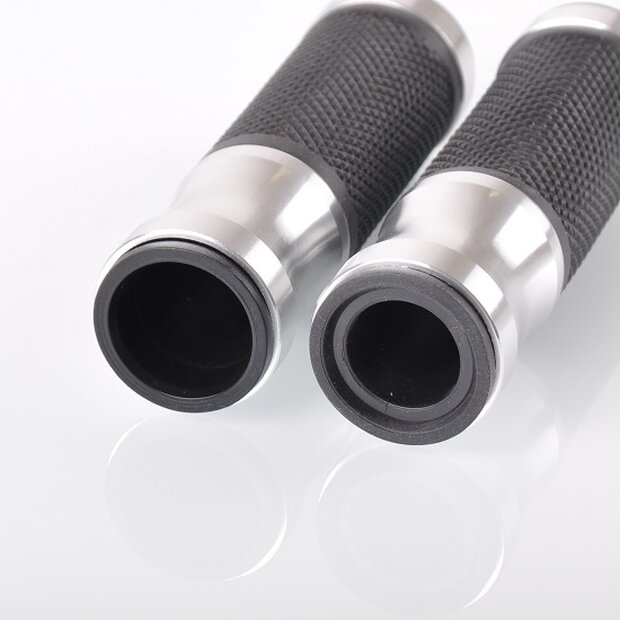 Arlows Universal CNC Grips color silver