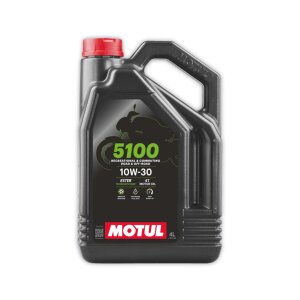 4 liters Motul 5100 4T SAE 10W30 Motorcycle Engine Oil