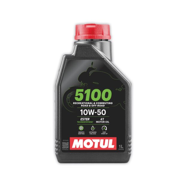Motul 5100 4T 10W-50 Engine oil – 1 L