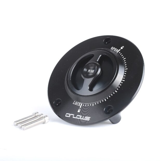 Arlows Racing fuel cap Quick Lock Suzuki GSXR 600 750 1000 K9 L1 L7 L8 SV650
