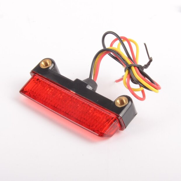 Arlows Universal LED rear light type FR red