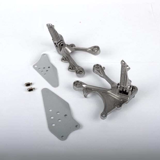 Arlows footrest system rider Kawasaki ZX6R ZXR 600 09-11