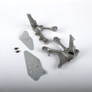 Arlows footrest system rider Kawasaki ZX6R ZXR 600 09-11