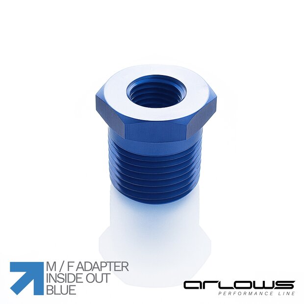 Arlows reducer 1/2 NPT to 1/4 NPT (outside to inside thread)