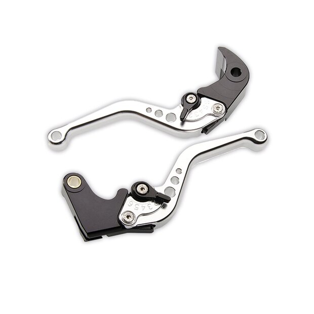 Arlows CNC lever silver short Suzuki GSXR 600 750 2006 -...