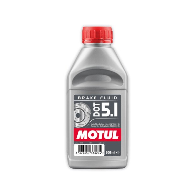 0.5 liter Motul Brake Fluid DOT 5.1 Brake Fluid