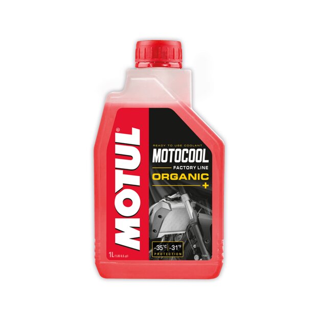 1 liter Motul coolant Motocool Factory Line