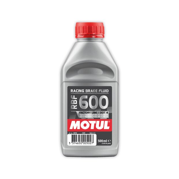 0.5 liter Motul brake fluid RBF 600 Racing Brake Fluid