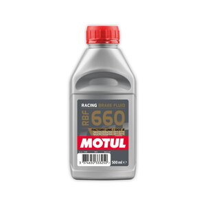 0.5 liter Motul brake fluid RBF 660 Racing Brake Fluid