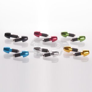 Arlows 22mm handlebar weights aluminum handlebar T3K black