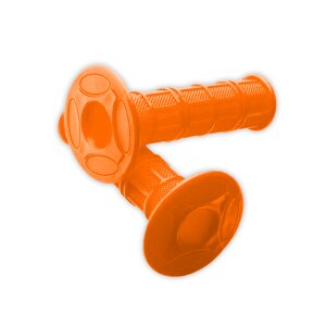 Arlows 2 Motorcycle Enduro MX Grips Orange