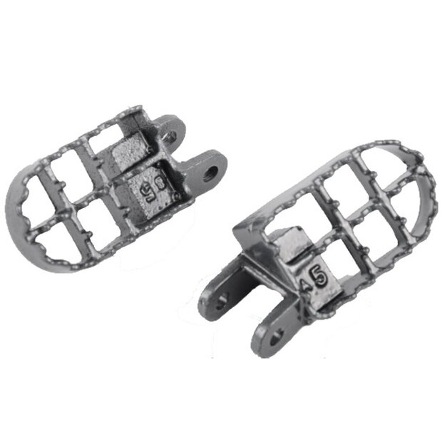 Arlows OEM style front footpegs Honda CR80 2T XR250 XR400 XR600 XR650 R L