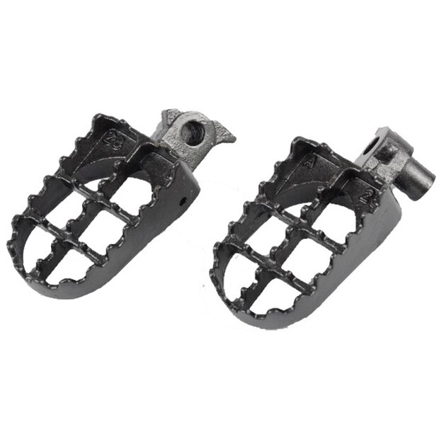 Arlows OEM style front footpegs Suzuki RM125 RM250 2T 03-04