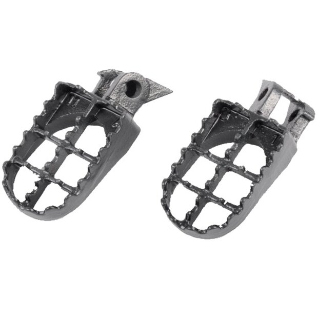 Arlows OEM style front footpegs Kawasaki KX125 KX250...