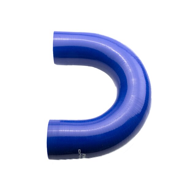  102mm Siliconhose 180 Elbow / Connector (Blue) Hose