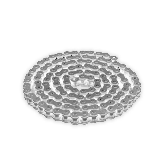 Arlows 525V/120 O-ring motorcycle drive chain WHITE