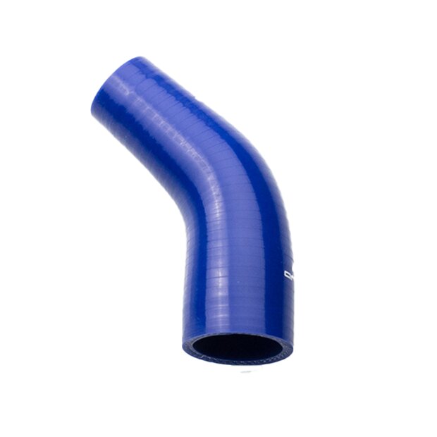 Arlows  51mm auf 45mm Silikon Schlauch 45 Reduzierer (Blau) Reduzierbogen