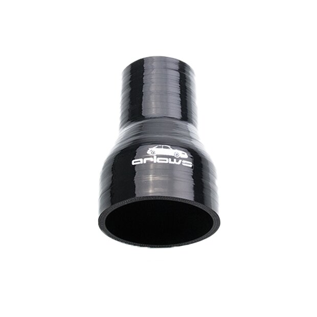 Arlows  38mm auf 35mm Silikon Schlauch Reduzierer ( Schwarz ) Reduzierstck