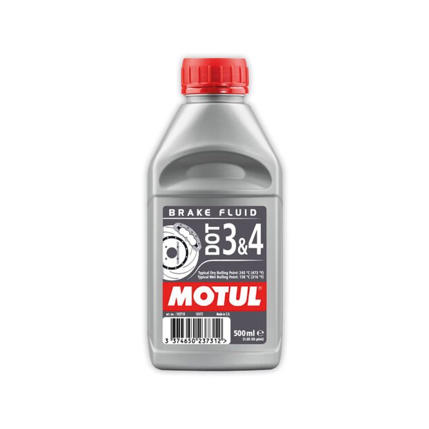 0.5 liter Motul Brake Fluid DOT 3 & 4 Brake Fluid VW Audi...