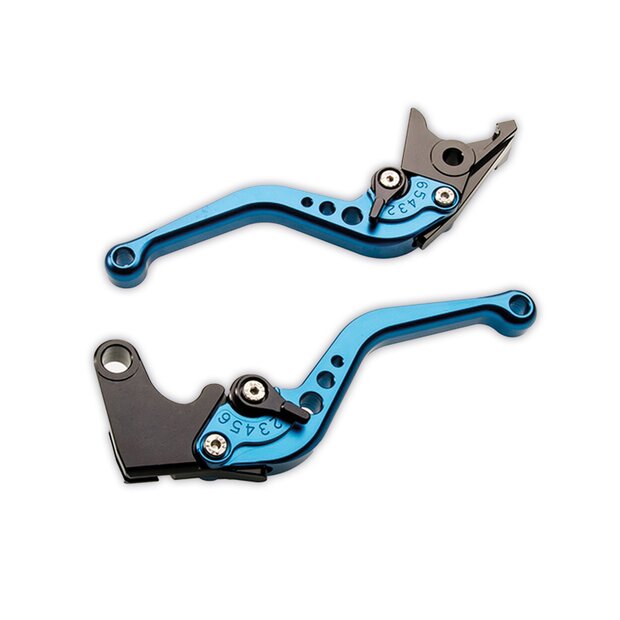 Arlows CNC Hebel Blau short Yamaha FJR 1300 2004-2011