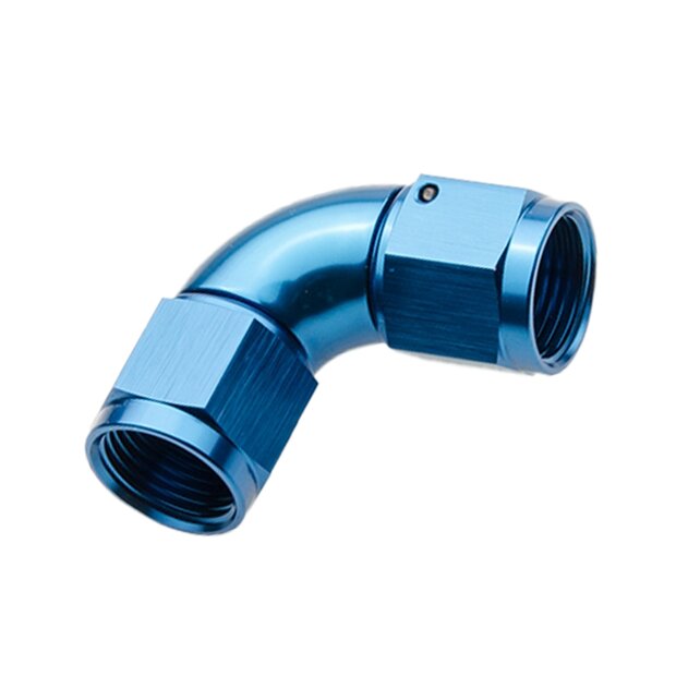 Arlows Connector Dash 10 - 90 - High Flow (7/8 - 14 UNF: female)