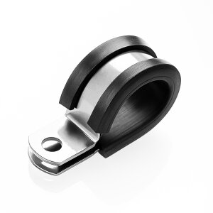 Arlows Aluminium Schlauchhalter Ø 38mm ( Silber,...