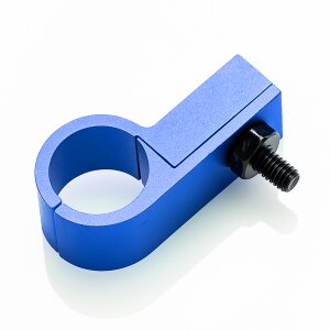 Arlows Dash 4 Aluminium Schlauchhalter ( 11,40mm , Blau )