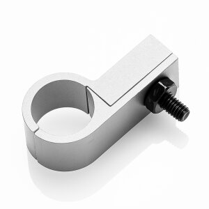 Arlows Dash 12 Aluminium Schlauchhalter ( 23,80mm , Silber )