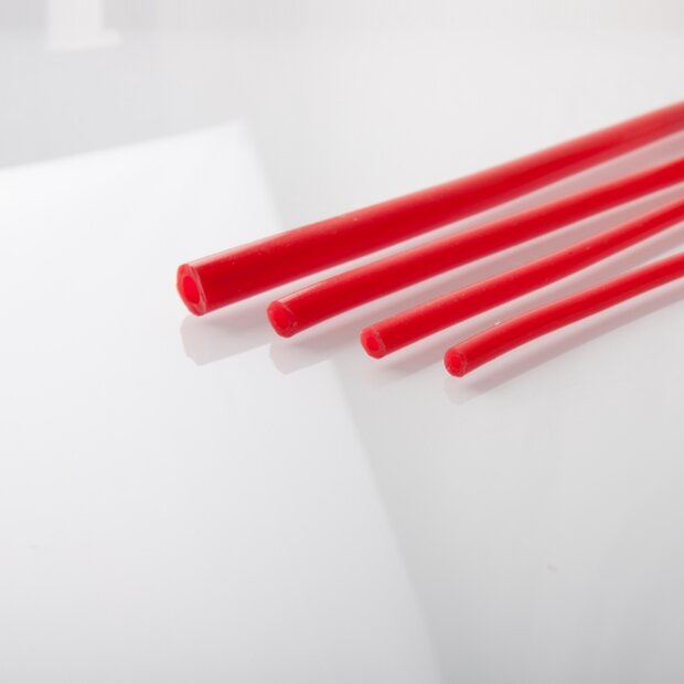  10mm 1 Meter Silicon Unterdruckhose (Red) Onepiece