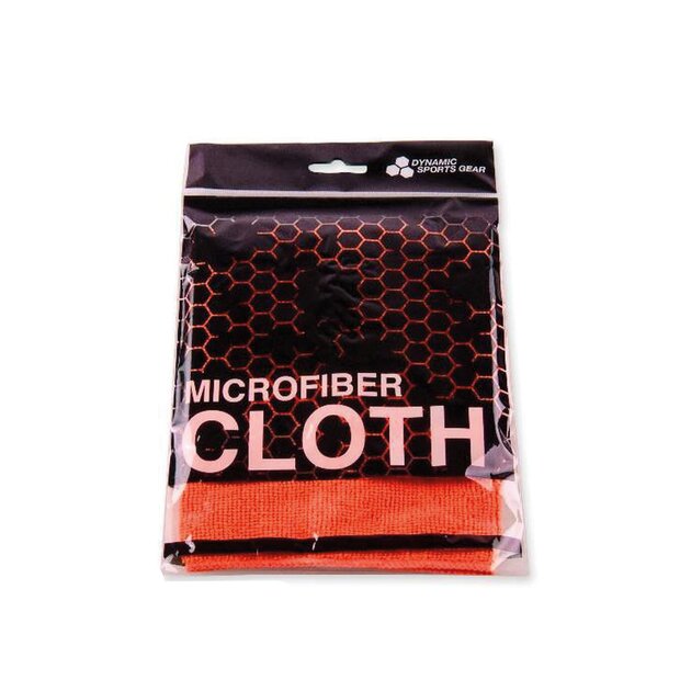 D.S.G. microfiber cloth / cleaning cloth 30x30cm (orange)