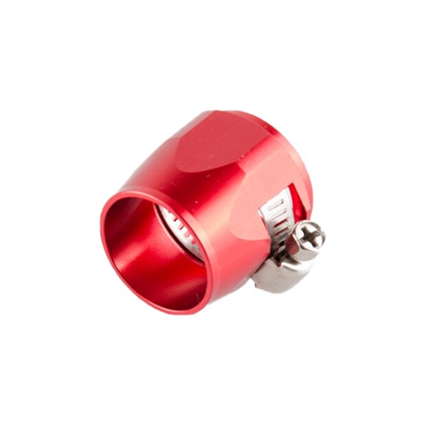 Arlows Alu Schlauchschelle 9-17mm / Dash 8 ( Farbe Rot )