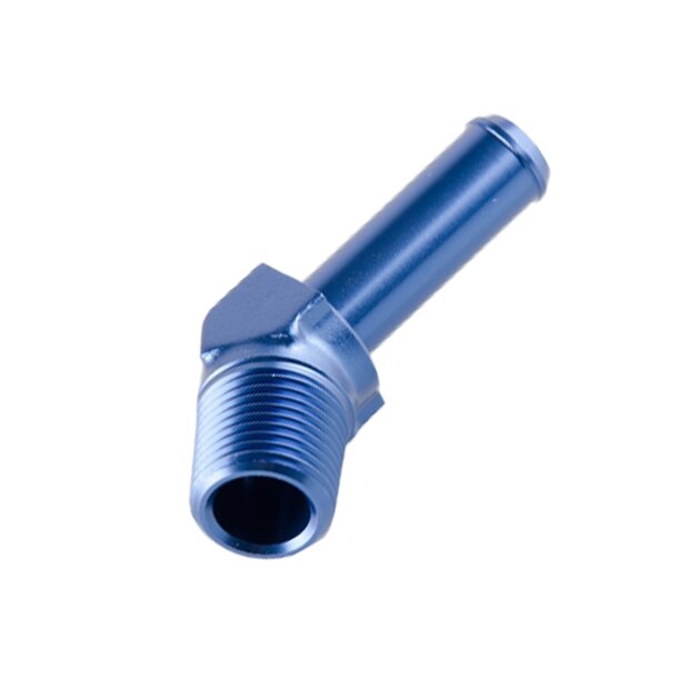 Arlows 3/8 NPT 45 DegreeAdapter to 12mm Hose /