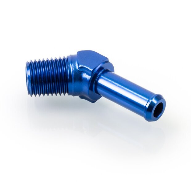 Arlows 1/2 NPT 45 Adapter auf 14mm Schlauch / Leitung