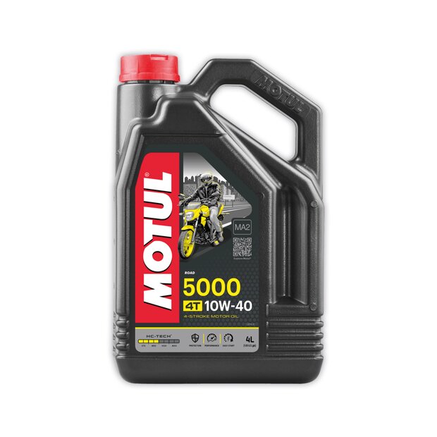 4L Motul 5000 part synthetic 4-stroke 10W40