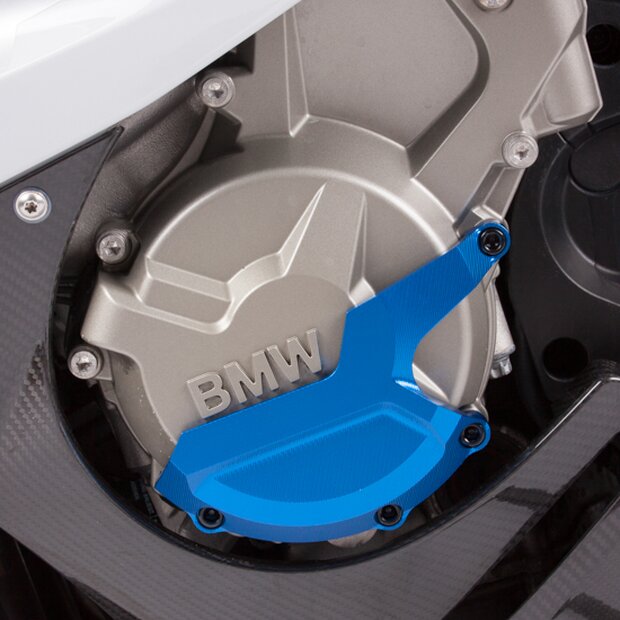 Arlows Aluminum CNC Crash Pads BMW S1000RR K46 HP4 Engine Cover Engine Slider Blue