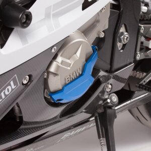 Arlows Aluminium CNC Sturzpads BMW S1000RR K46 HP4 Blau