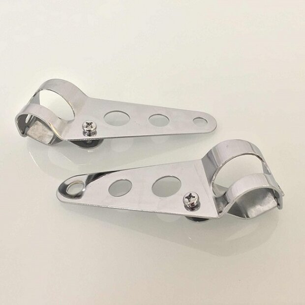 Arlows Universal Headlight Mount 28-38mm Custom Bike...